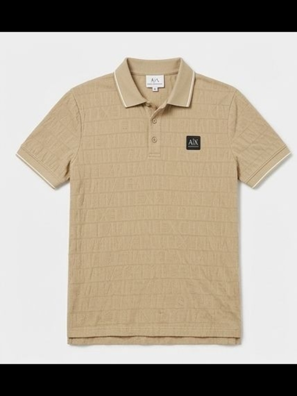 Armani Exchange Jacquard Polo Shirt